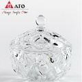 Clear Sugar Bowl Glass Clear Glass Candy Jar Supplier